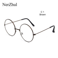 Load image into Gallery viewer, NerZhul eyeglasses Frame clear lens glasses round fake glasses spectacles optical glasses frame transparent