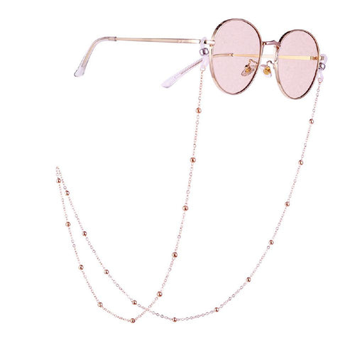 2019 New Fashion Eye Glasses Sunglasses beading Vintage Chain Holder Lanyard Necklace Sunglasses Necklace Eyeglass Lanyard Strap