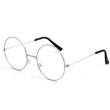 Load image into Gallery viewer, Vintage Retro Round Flat Glasses Gold Eyeglass Frame Man Plain Glass Clear Eyeglasses Eye Glasses Frames For Women Men 6 Colors